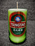 Tsingtao Beer Bottle Scented Soy Candle