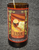 New Belgium 1554 Beer Bottle Scented Soy Candle - ManCrafted