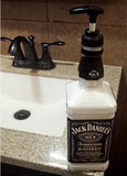 Liquor Bottle Soap Lotion Dispenser Mancave handmade pump mancrafted