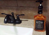 Liquor Bottle Soap Lotion Dispenser Mancave handmade pump mancrafted