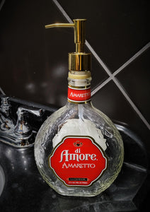 750mL di Amore Amaretto Soap Lotion Dispenser Liquor Bottle