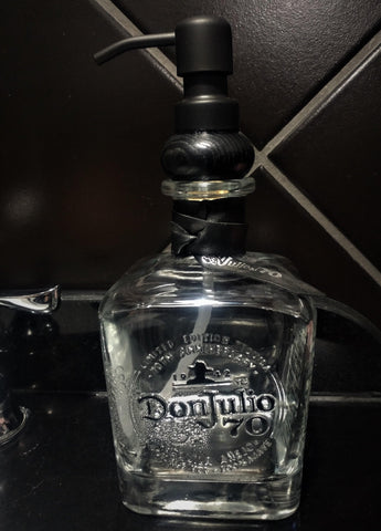 750ml Don Julio 70th Anniversary Soap or Lotion Dispenser - ManCrafted