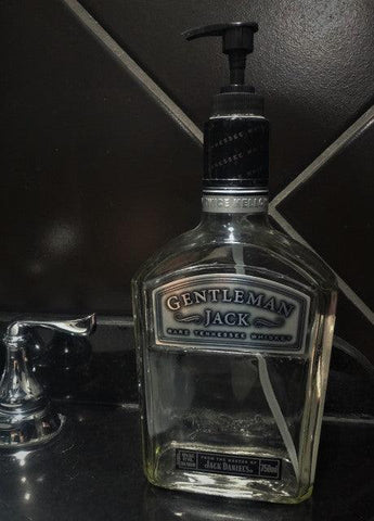 750ml Gentleman Jack Daniels Soap or Lotion Dispenser - ManCrafted