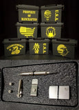 Personalized Ammo Boxes Groomsman Gift Military Designs