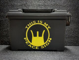 AR15 This is my peace sign Ammo Box Gift Set