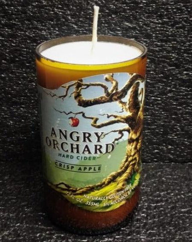 Angry Orchard Beer Cider Bottle Scented Soy Candle