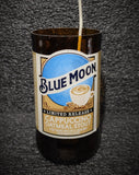 Blue Moon Cappuccino Oatmeal Stout Beer Bottle Scented Soy Candle - ManCrafted
