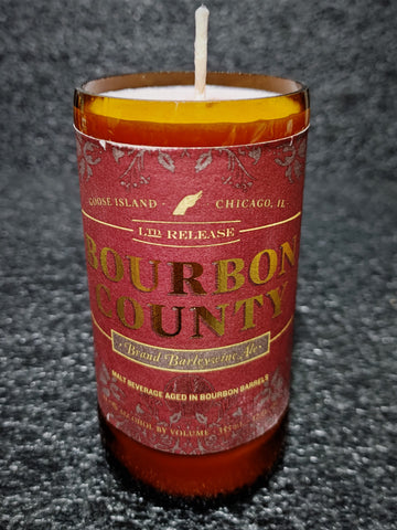 Bourbon County Barleywine Ale Beer Bottle Scented Soy Candle