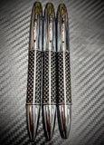 Carbon Fiber Chrome Pens