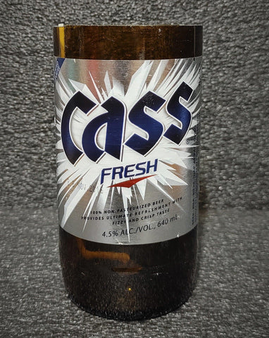 Cass Fresh 18oz Beer Bottle Scented Soy Candle - ManCrafted