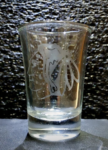 NHL Team 1.5oz Shot Glass