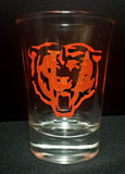 1.5oz Shot glasses custom Chicago sports team bears vinyl