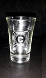 1.5oz Shot glasses custom Chicago sports teams fire etched
