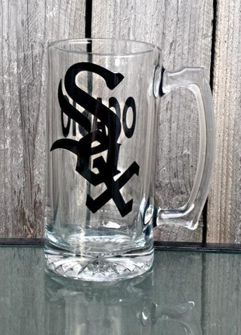 25oz Ecthed Beer Mug