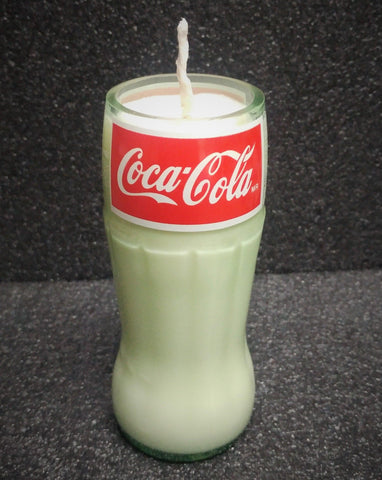 Coca Cola Glass Bottle Scented Soy Candle - ManCrafted