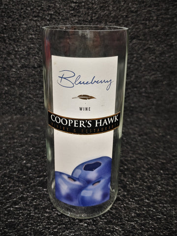 Cooper's Hawk Blueberry - Wine Bottle Scented Soy Candle