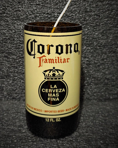 Corona Familiar Beer Bottle Scented Soy Candle - ManCrafted