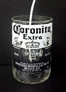 Corona Coronita Cerveza ManCrafted Beer Bottle Scented Soy Candles for mancave