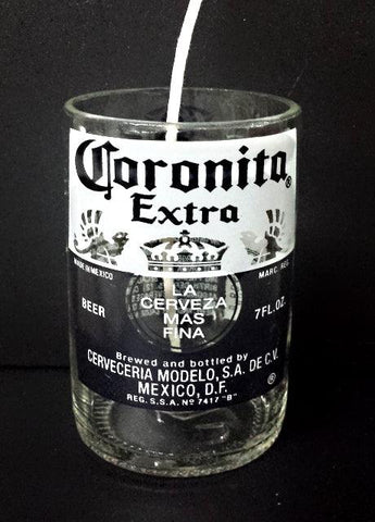 Corona Coronita Cerveza ManCrafted Beer Bottle Scented Soy Candles for mancave