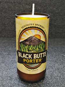 Deschutes Black Butte Porter Beer Bottle Scented Soy Candle