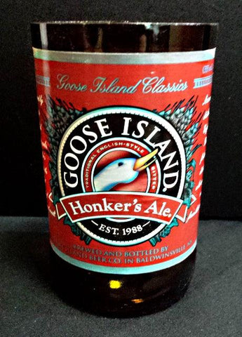 Goose Island Honker's Ale ManCrafted Beer Bottle Scented Soy Candles for mancave