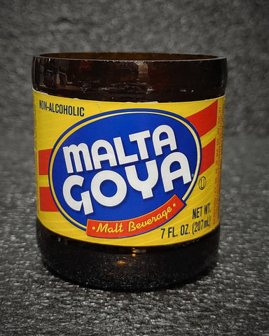 Goya Malta Glass Bottle Scented Soy Candle - ManCrafted
