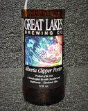 Great Lakes Alberta Clipper Porter Beer Bottle Scented Soy Candle - ManCrafted