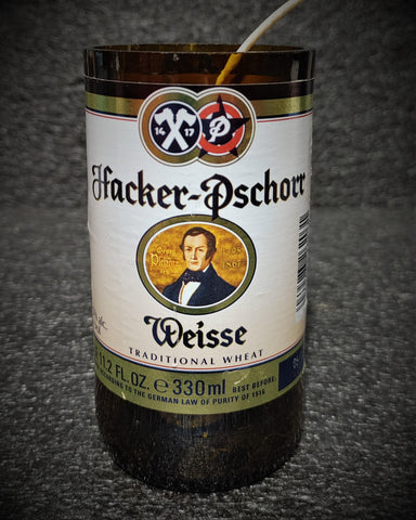 Hacker-Pschorr Weisse Beer Bottle Scented Soy Candle - ManCrafted