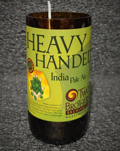 Heavy Handed IPA Beer Bottle Scented Soy Candle - ManCrafted