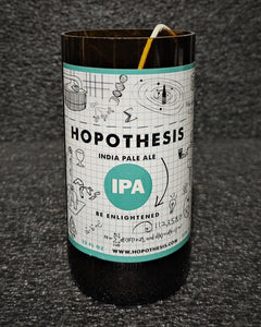 Hopothesis IPA Beer Bottle Scented Soy Candle - ManCrafted