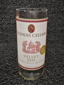 Illinois Cellars Velvet Red - Wine Bottle Scented Soy Candle