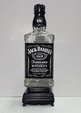 Liquor Bottle LED Display Home Bar Mancave Centerpiece Repurpose ManCrafted