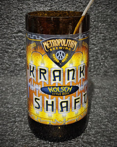 Krank Shaft Beer Bottle Scented Soy Candle - ManCrafted