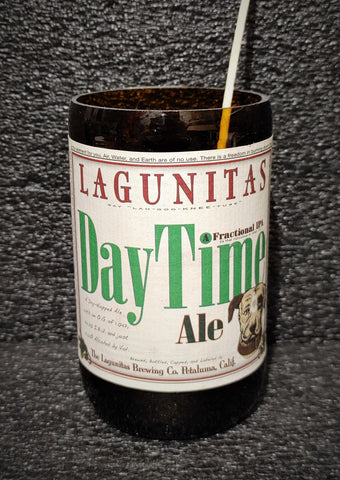 Lagunitas Daytime Ale Beer Bottle Scented Soy Candle - ManCrafted