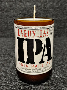 Lagunitas IPA Beer Bottle Scented Soy Candle
