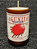 Lagunitas Sucks Ale Beer Bottle Scented Soy Candle