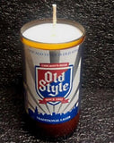 Old Style ManCrafted Beer Bottle Scented Soy Candles for mancave