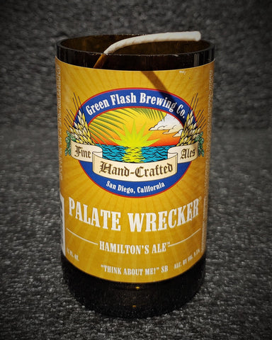 Palate Wrecker Beer Bottle Scented Soy Candle - ManCrafted