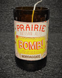 Prarie Artisan Ale Bomb Beer Bottle Scented Soy Candle - ManCrafted