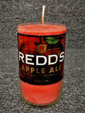 Redd's Apple Ale Beer Bottle Scented Soy Candle