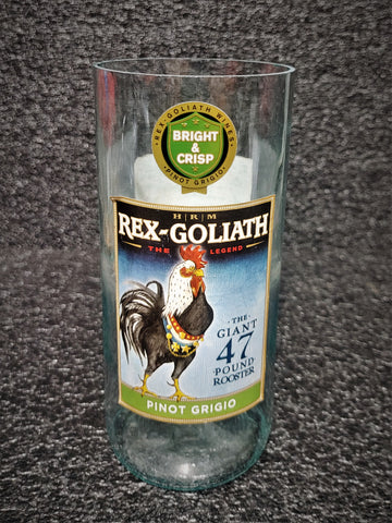 Rex-Goliath Pinot Grigio - Wine Bottle Scented Soy Candle