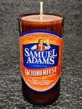 Samuel Adams Octoberfest Beer Bottle Scented Soy Candle