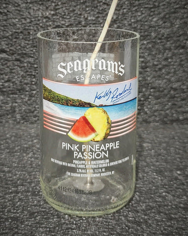 Seagram's Pink Pineapple Passion Beer Bottle Scented Soy Candle - ManCrafted