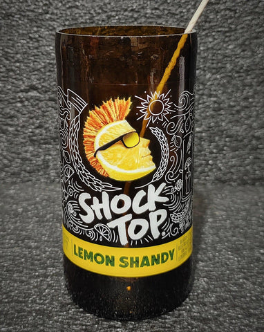 Shock Top Lemon Shandy Beer Bottle Scented Soy Candle - ManCrafted