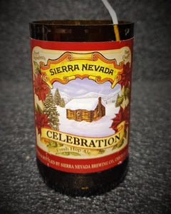 Sierra Nevada Celebration Ale Beer Bottle Scented Soy Candle - ManCrafted