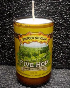 Sierra Nevada Experimental IPA Five Hop ManCrafted Beer Bottle Scented Soy Candles for mancave