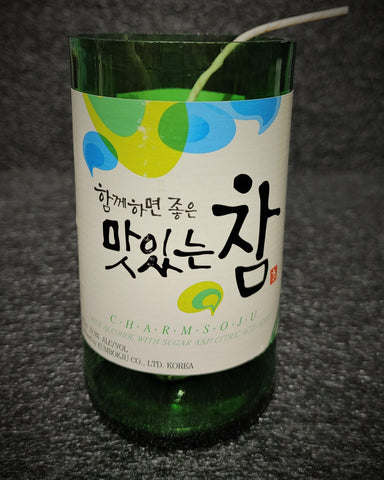 Soju Charm Bottle Scented Soy Candle - ManCrafted