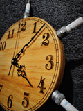 Spark Plug Mercury Vehicle Model Wood Clock