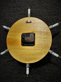 Spark Plug Chevrolet Vehicle Model Wood Clock