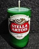 Stella ManCrafted Beer Bottle Scented Soy Candles for mancave